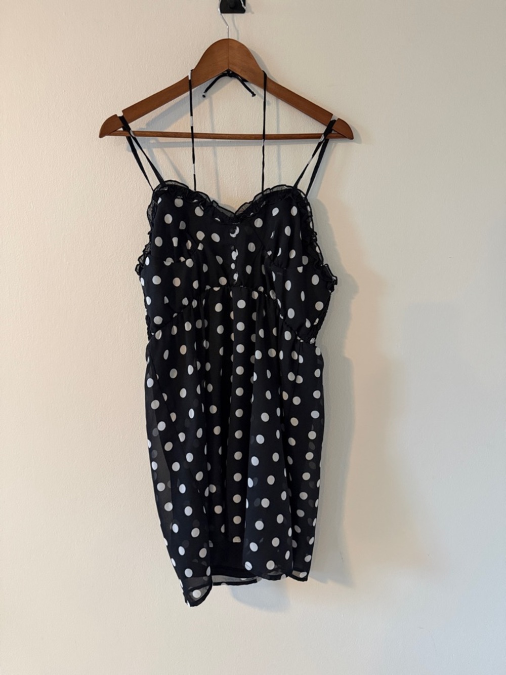 VTG Polka Dot Babydoll Dress